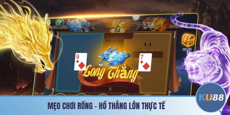 Mẹo chơi Rồng - Hổ thắng lớn thực tế