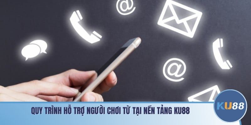 Quy trình hỗ trợ người chơi từ tại nền tảng KU88